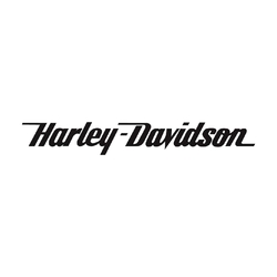 Stickers Harley Davidson Skull Bls Rétro Réfléchissant - Casque