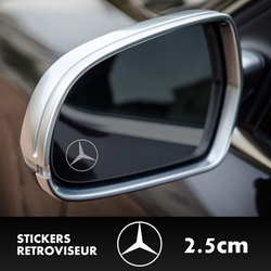 Stickers Retroviseur Mercedes AMG - Autocollant voiture