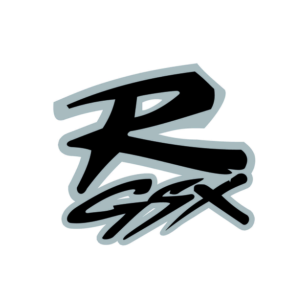 Stickers Suzuki Gsxr Logo 2 Couleurs Autocollant Moto