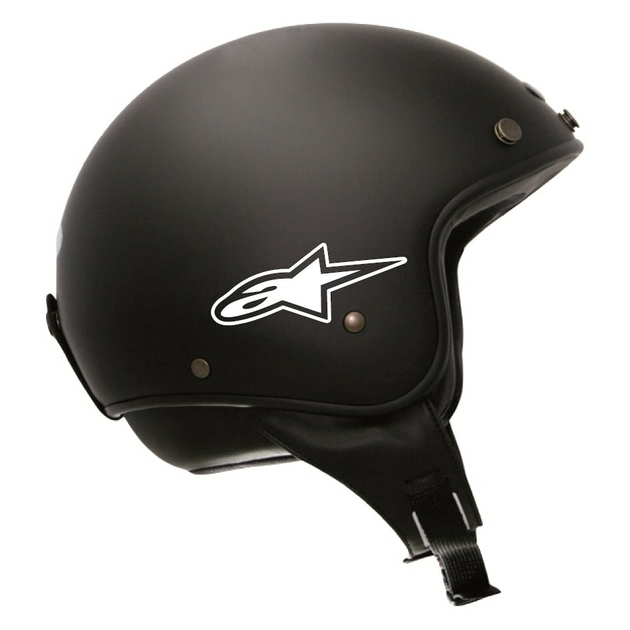 Stickers Alpinestars Rétro Réfléchissant Casque moto
