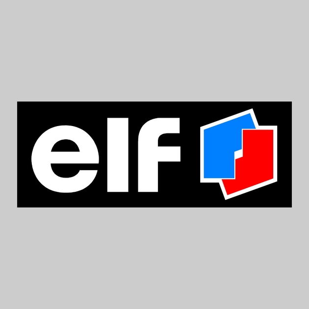Autocollant Vintage ELF Des Années 80 – Sticker D'époque Pour Collection Ou Déco