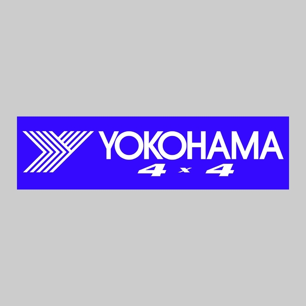 Stickers Yokohama 4x4 Autocollant Pneu et marque
