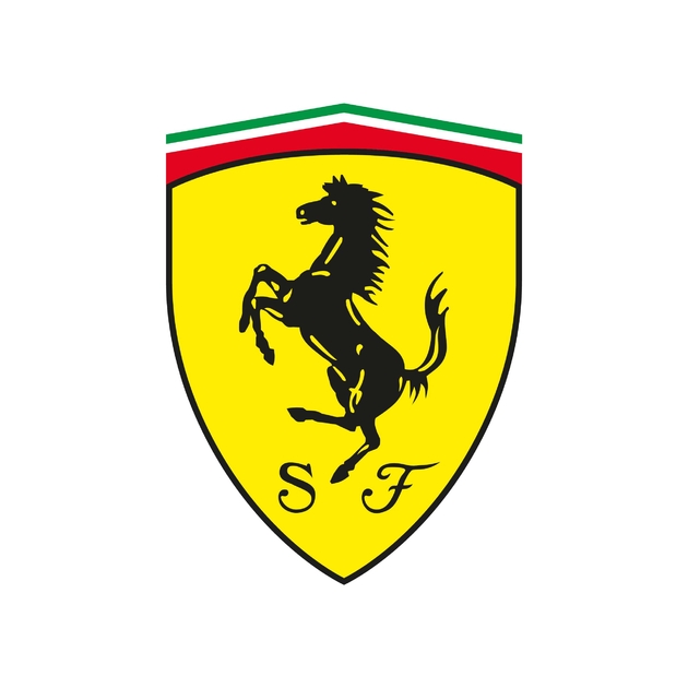 Stickers Ferrari Blason - Autocollant voiture
