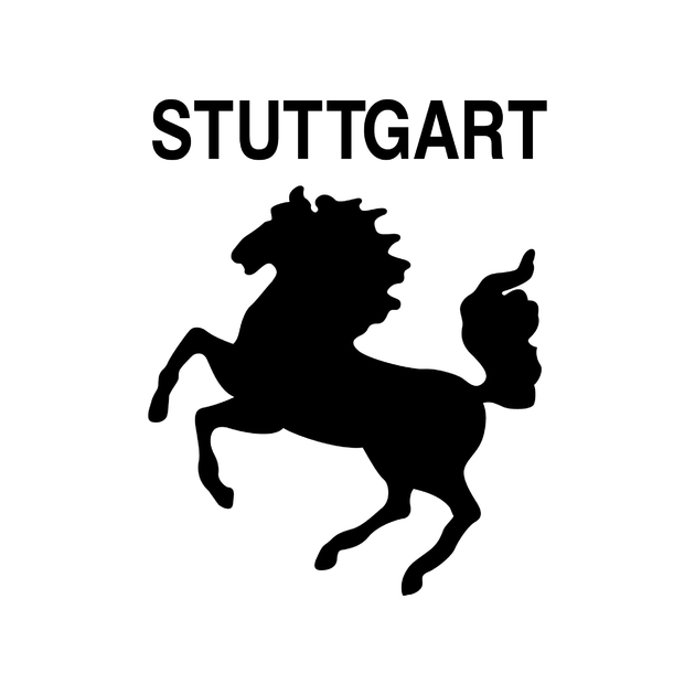 Stickers Porsche Stuttgart - Autocollant voiture