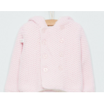 Veste Tricot Rose