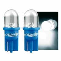2 Ampoules LED T10 Blanches