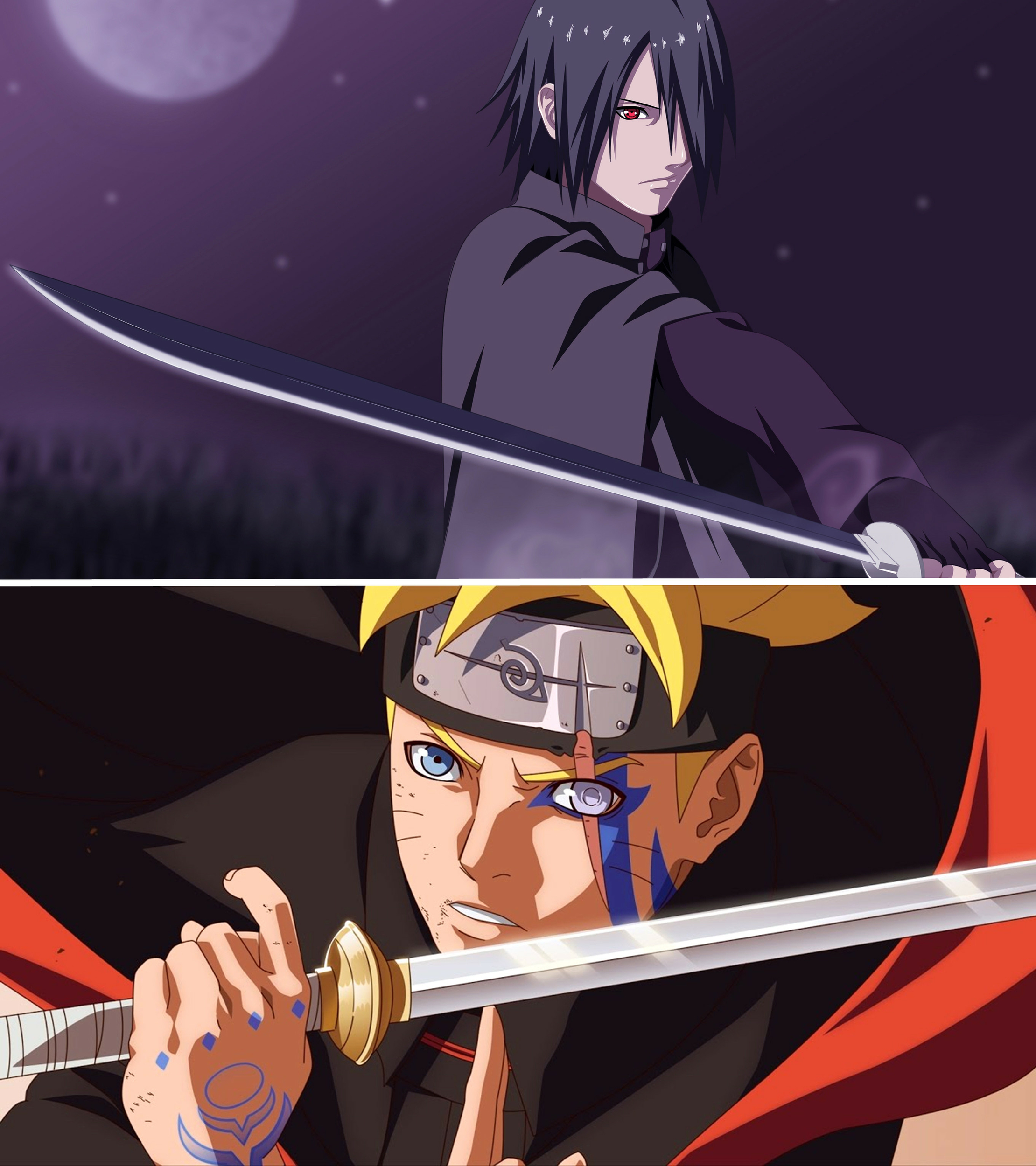 Epee katana de sasuke du manga Naruto - Katana noir de Sasuke