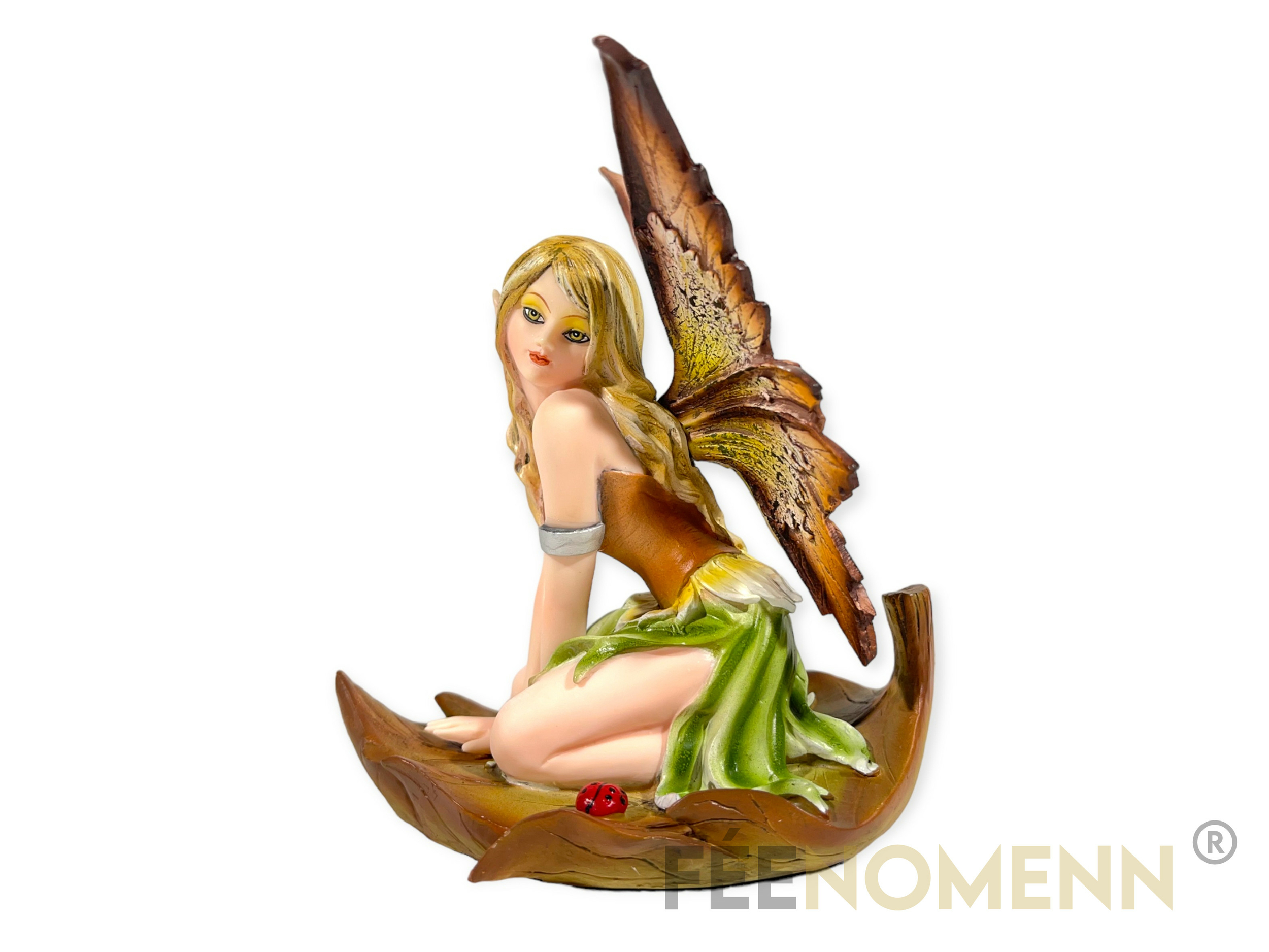 Ryra Fée Gnome Porte Figurines Elfe Maison Fée en bois Fée Jardin