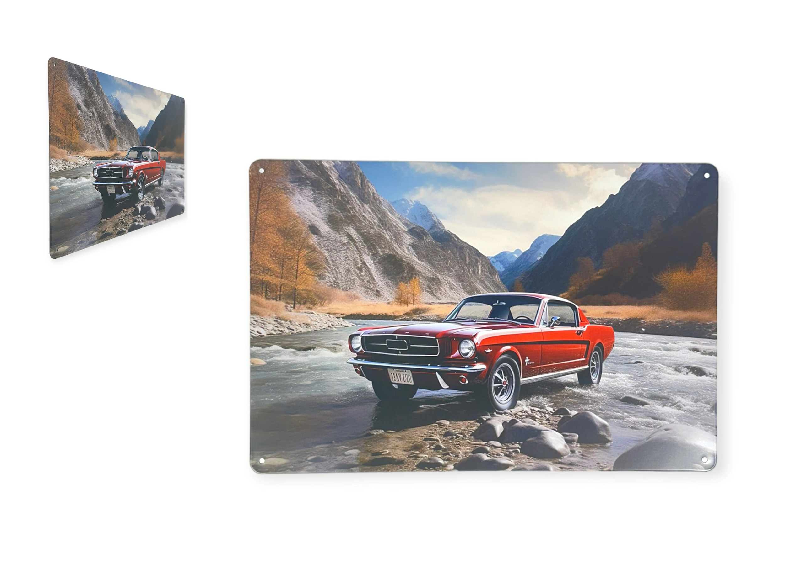 For Indochine-Rock Band Plaque Métal Décorative 20x30cm - Affiche