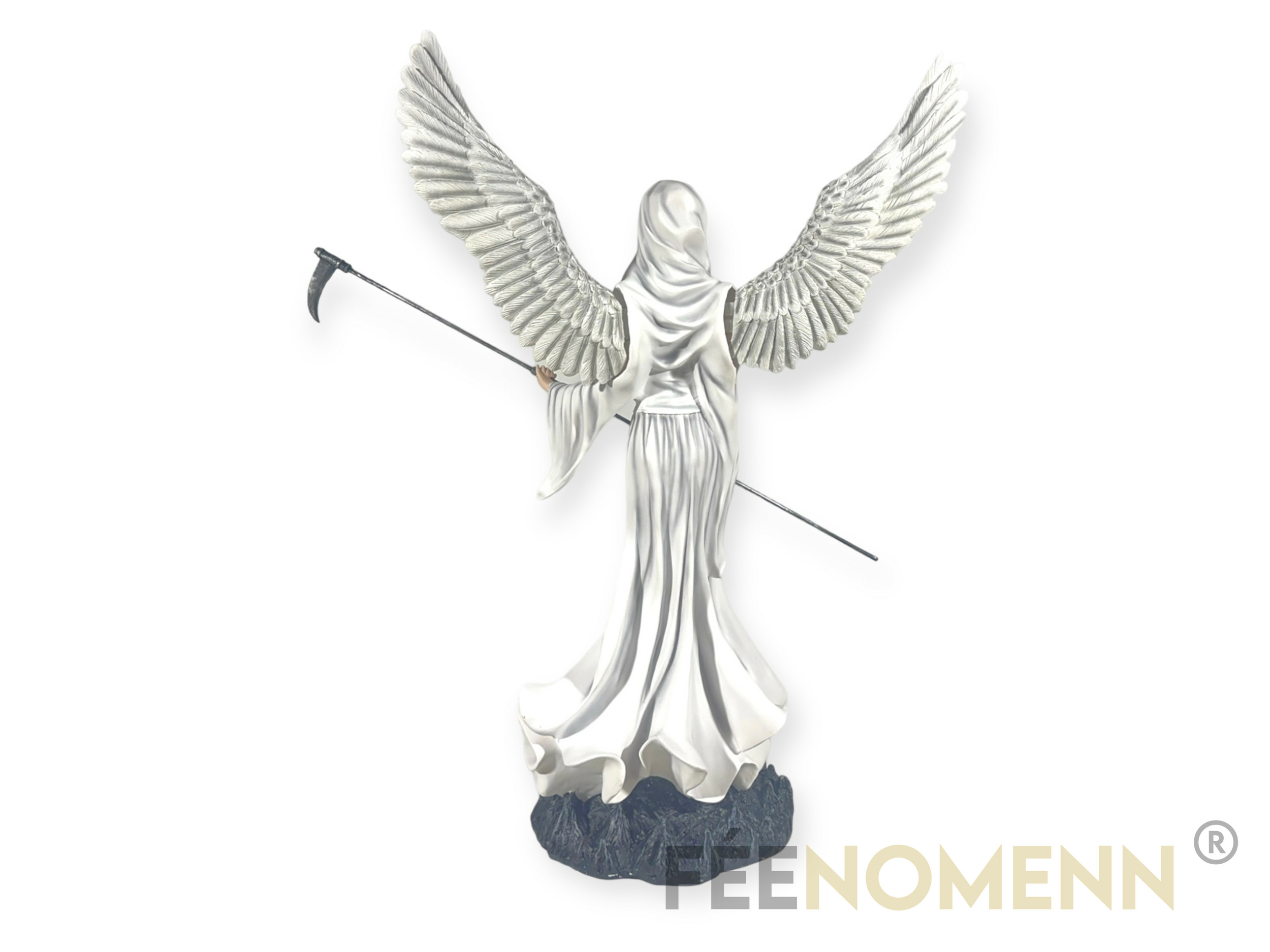 Statuette de Fée avec une licorne - Figurine de Fée avec licorne