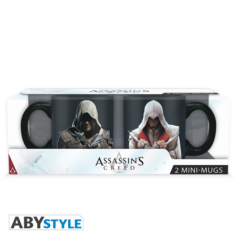 assassin-s-creed-set-2-mini-mugs-110-ml-ezio-edward-x2