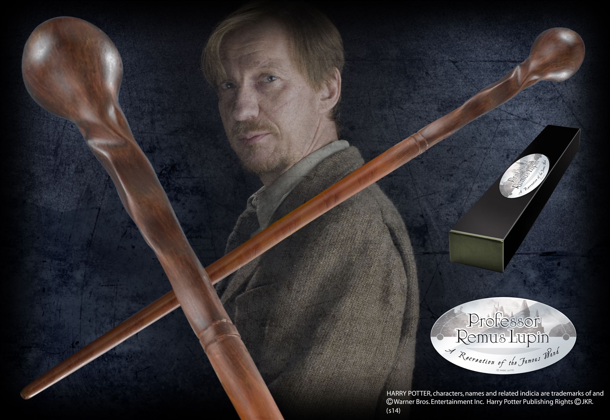 Harry Potter Replique Baguette Remus Lupin Boite Personnages Armes De Collection Films Cinema Feenomenn