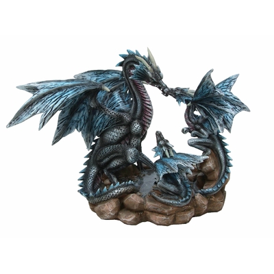 Statuette Dragon Keenan (H26 x L20cm)
