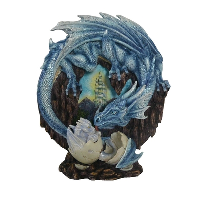 Statuette Dragon Ogar (H30 x L27cm)