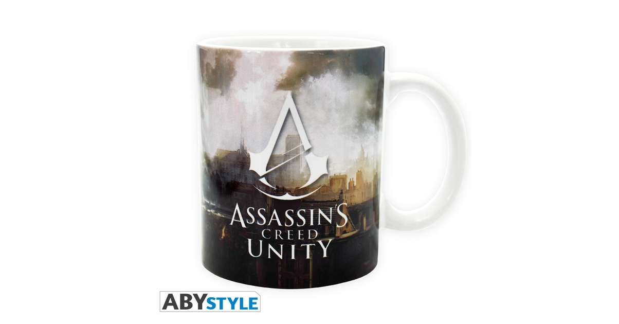 Tazza ABYstyle Assassin's Creed Mirage - 320 Ml Con Cresta E Aquila - Ufficiale, Adatta A Microonde E Lavastoviglie - 2