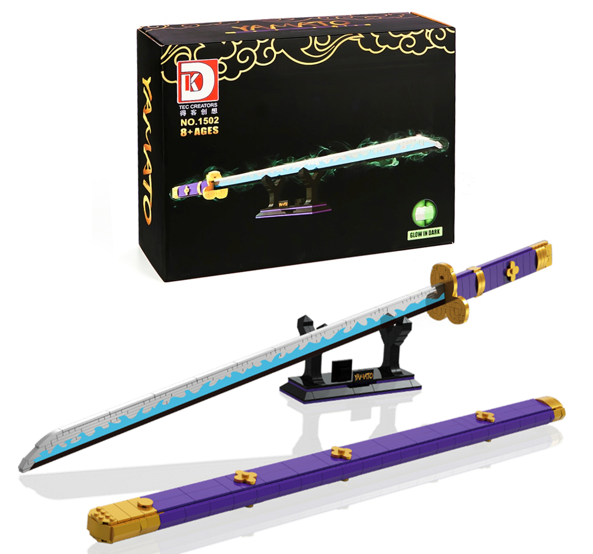 Katana One Piece Zoro Enma - Epée Jeu Construction 936 Pièces