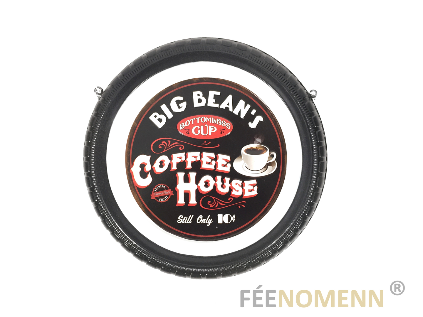 Plaque Métal Vintage Café - Décoration Murale Outils à Café - 20x30 Cm - Étain Imprimé - Pour Cuisine, Bar, Salon
