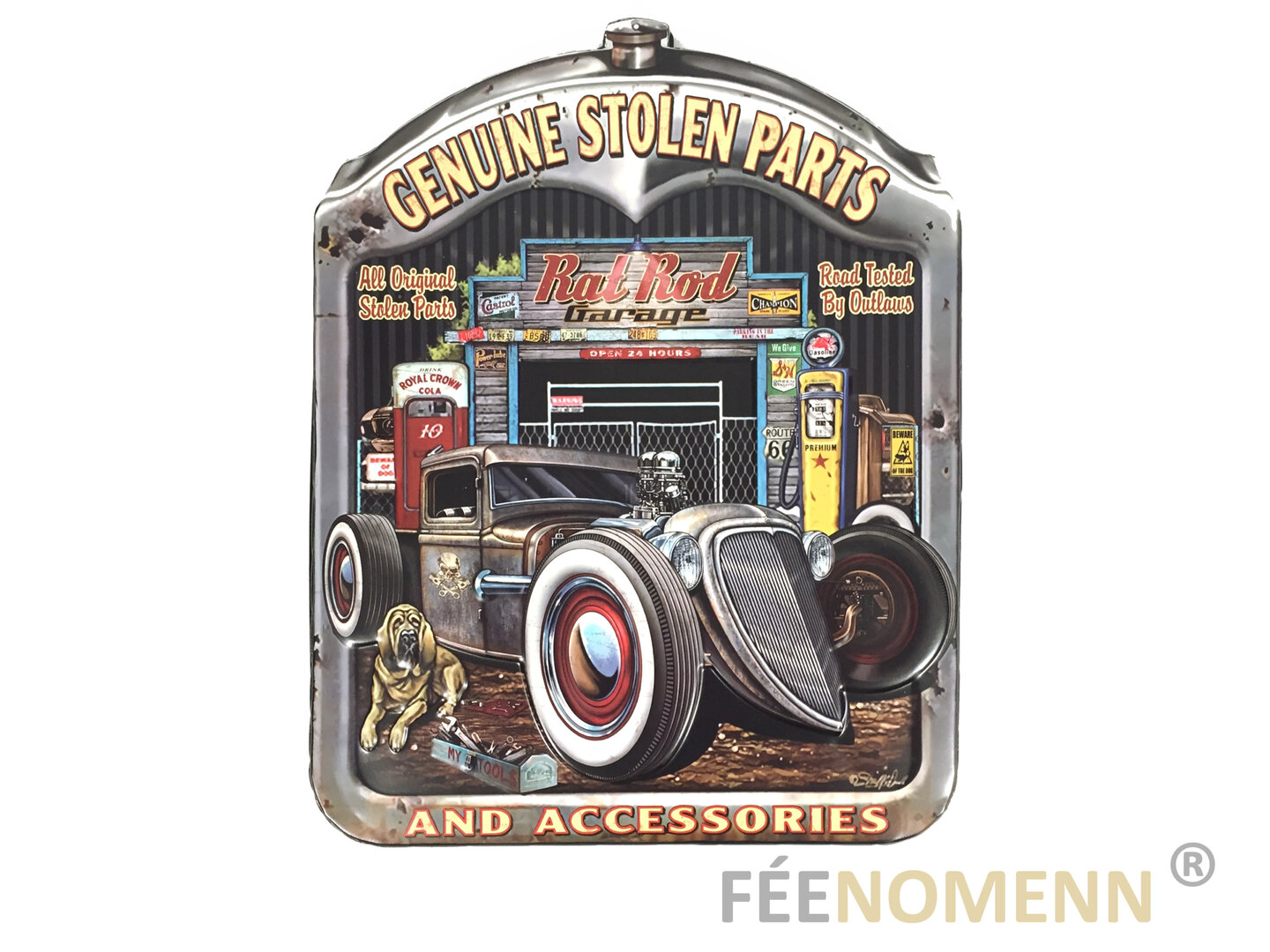 Plaque Murale Vintage En Aluminium – Forme Avion – 30,5 X 20,3 Cm – Décoration Garage, Bar, Salon – Style Rétro - 12