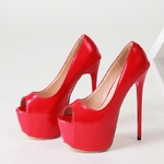 Sandales-plateforme-pour-femmes-escarpins-talons-hauts-rouges-la-mode-bout-ouvert-pour-bo-te-de