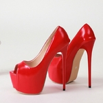 Sandales-plateforme-pour-femmes-escarpins-talons-hauts-rouges-la-mode-bout-ouvert-pour-bo-te-de