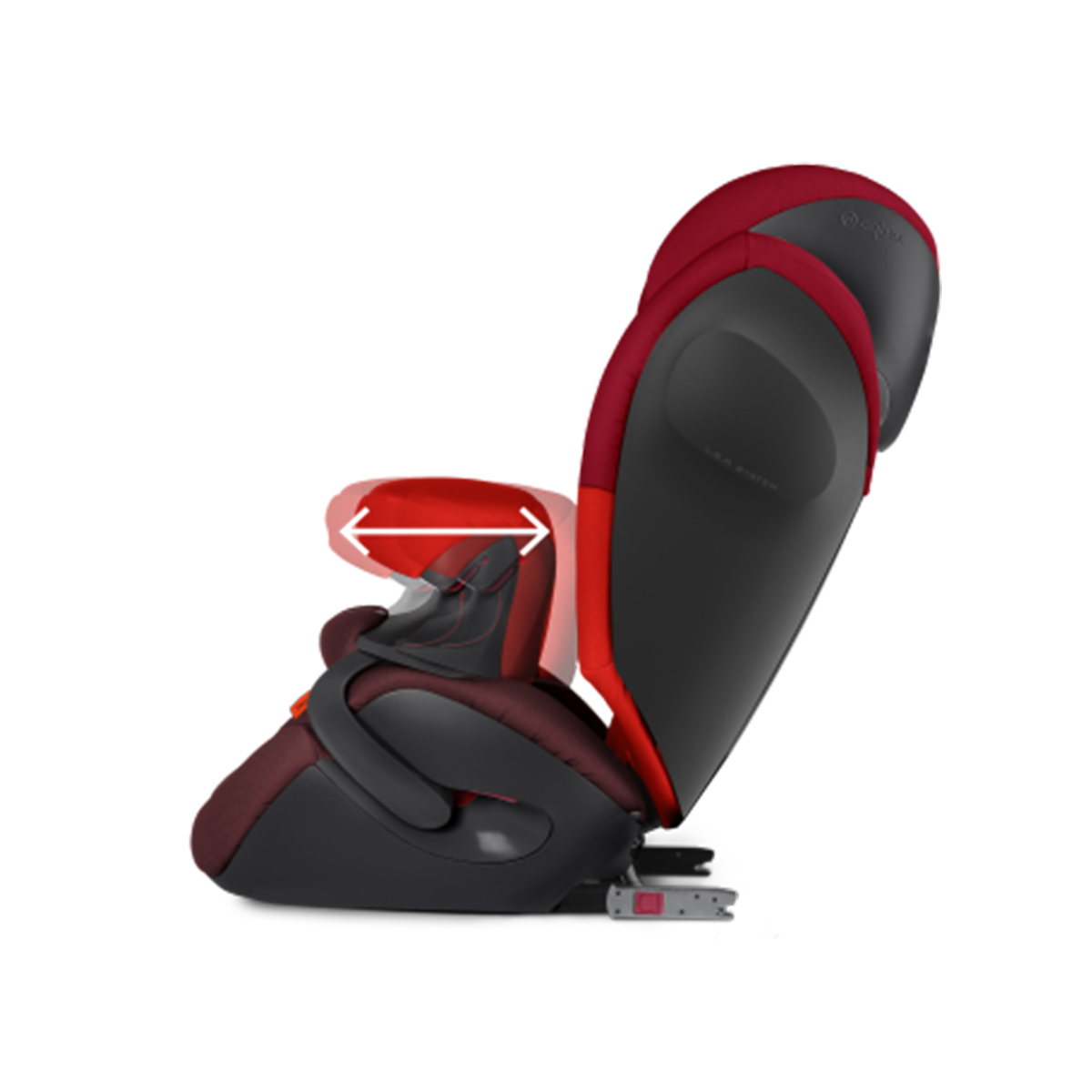 cybex_pallas_m_fix_sl_rumba_red_bouclier_amovible_2