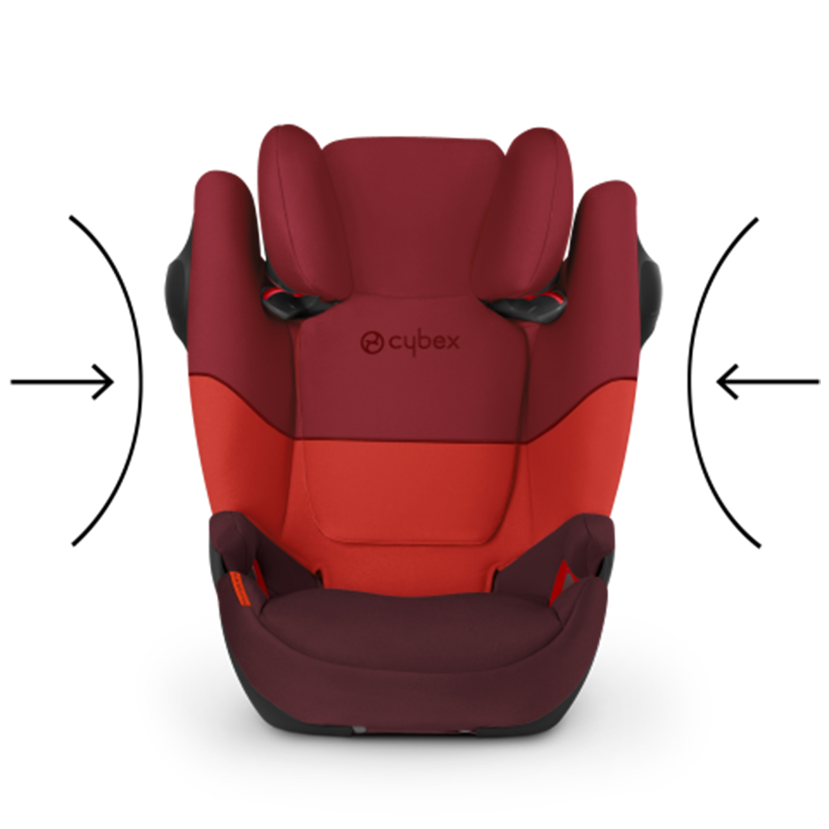 cybex_solution_m_fix_sl_rumba_red_absorbtion_choc_lateral