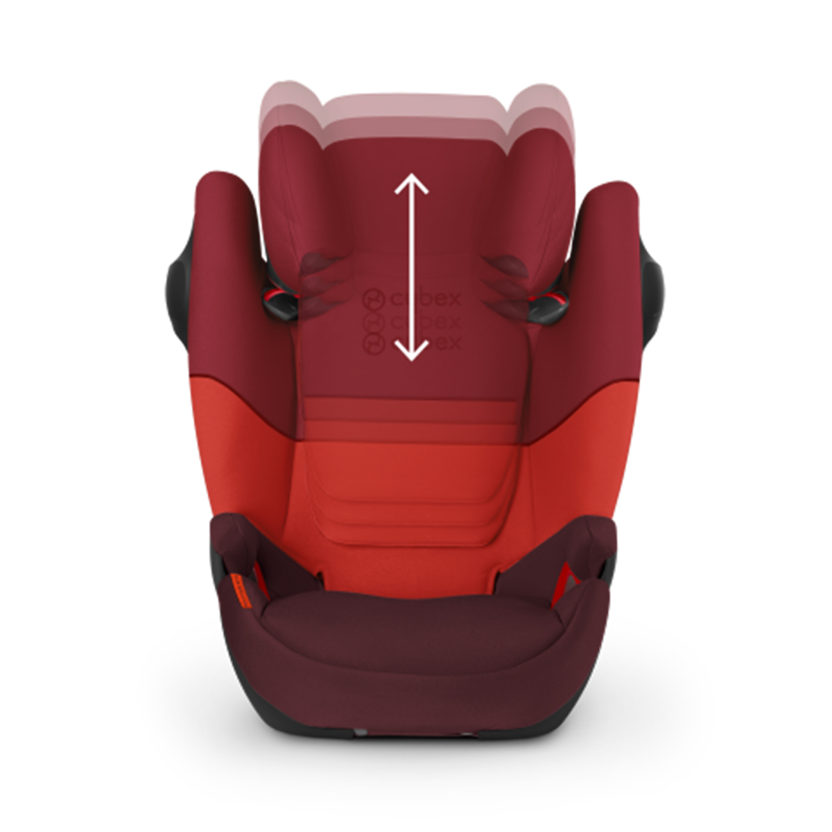 cybex_solution_m_fix_sl_rumba_red_dossier_tete_ajustable