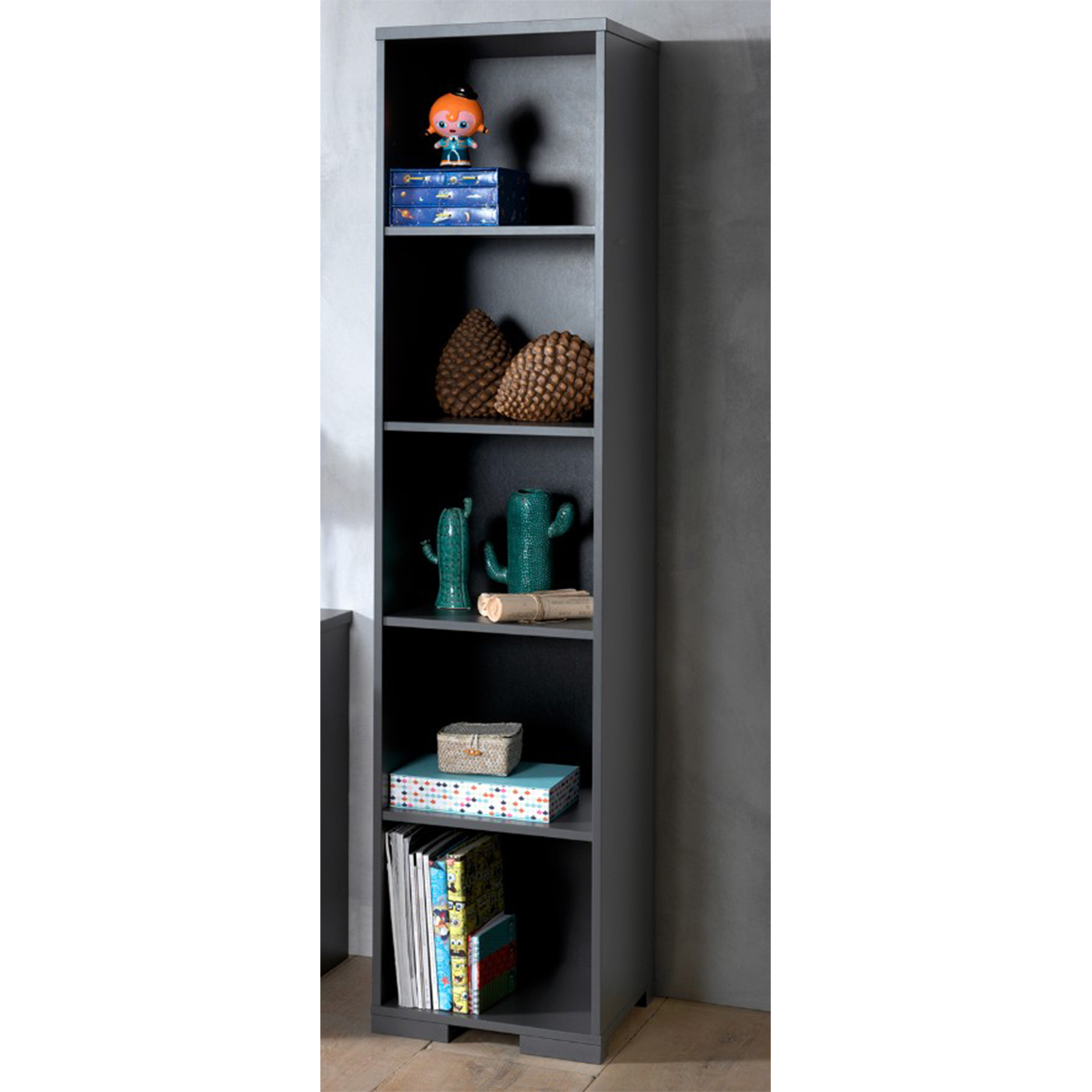 Vipack_london_bibliothèque_anthracite_ambiance