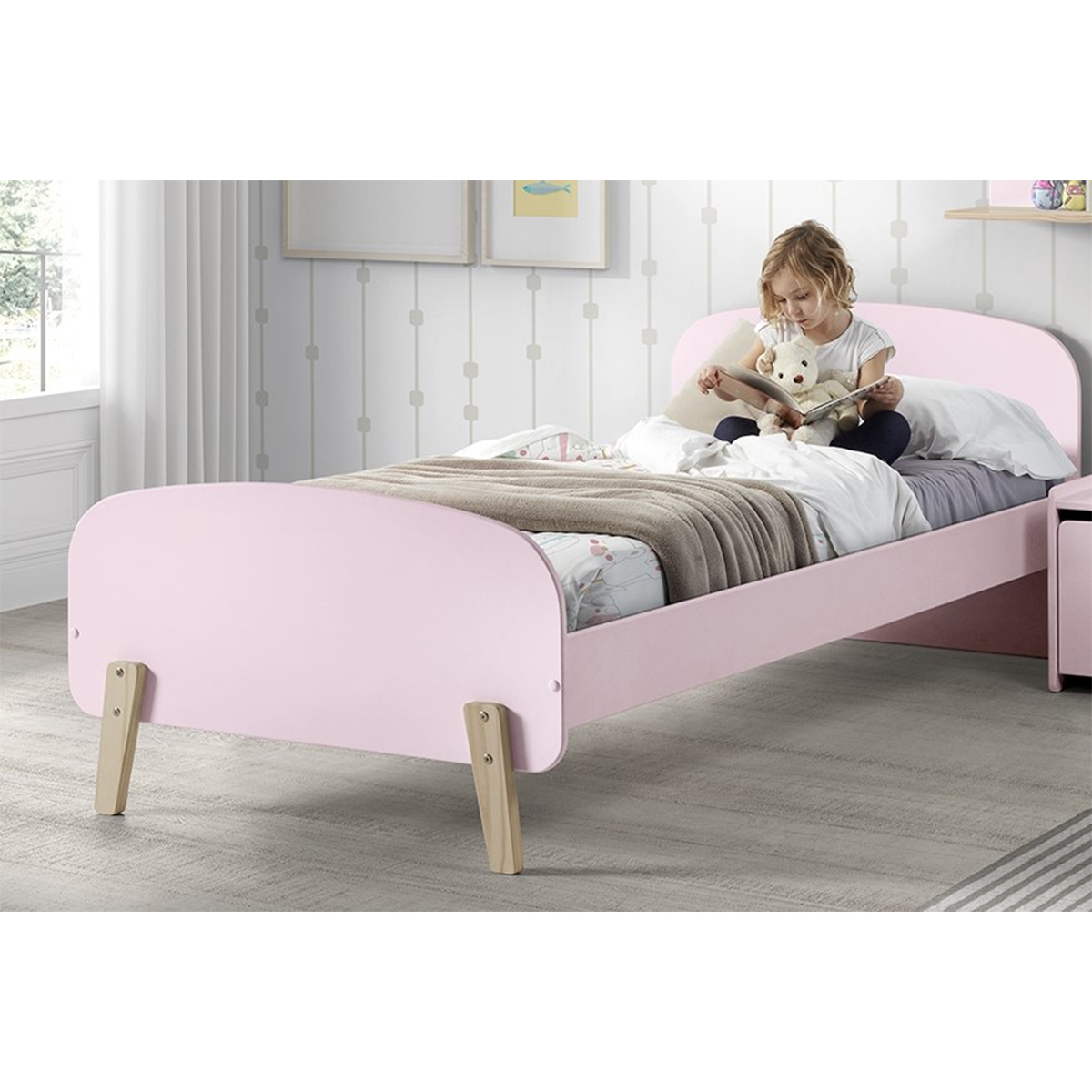 Vipack_kiddy_lit_90x200_vieux_rose_ambiance
