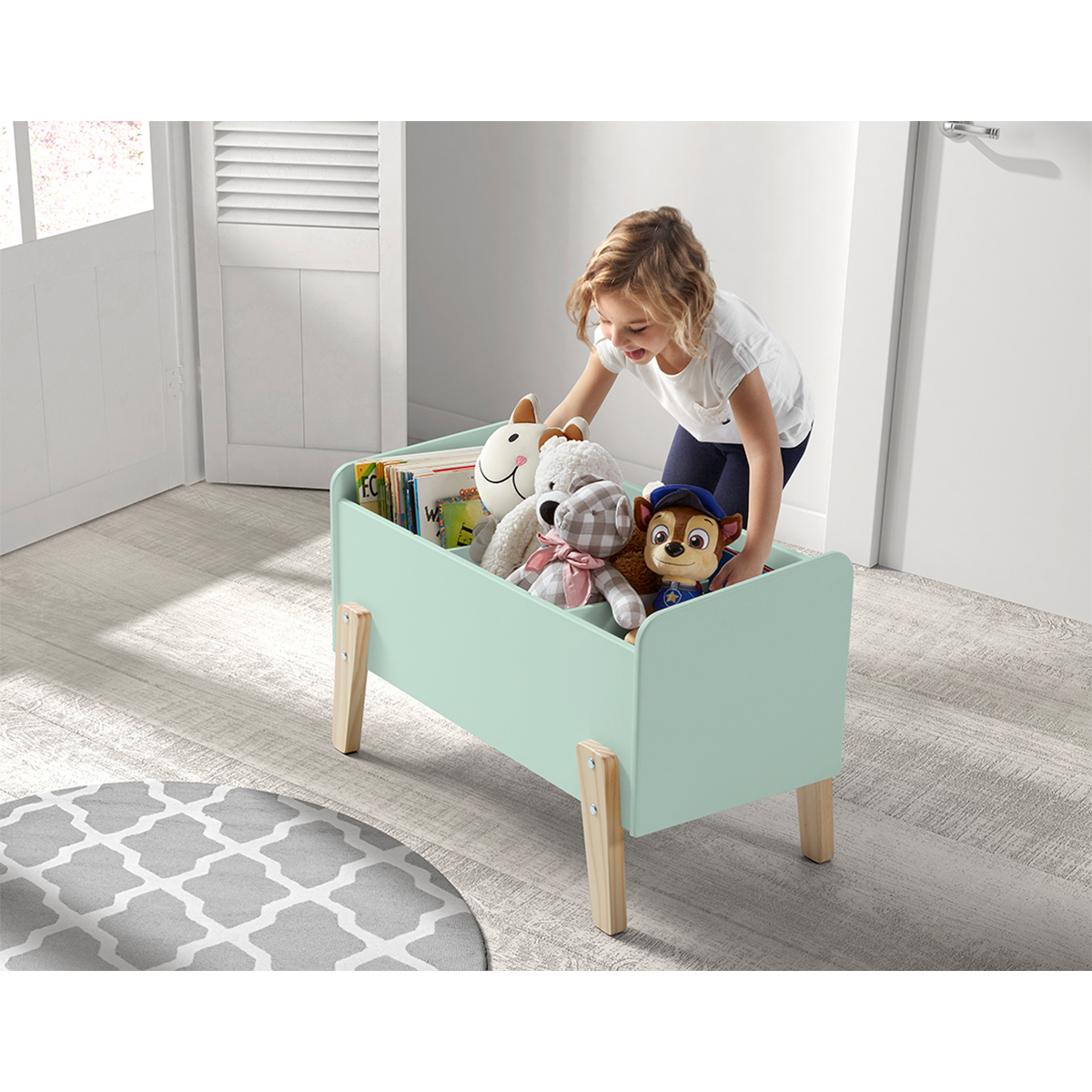 Vipack_kiddy_coffre_à_jouets_vert_menthe_ambiance
