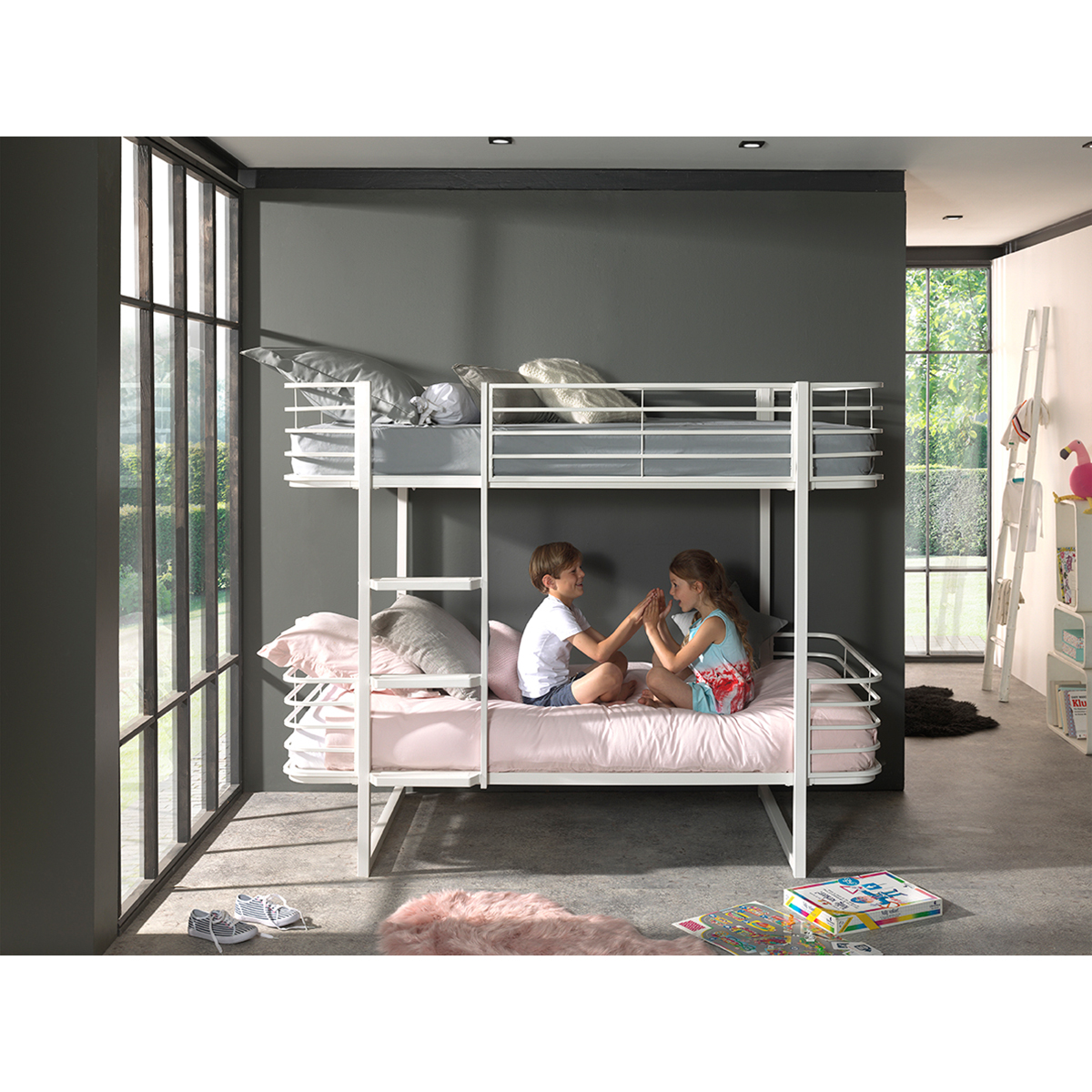 Vipack_oscar_lit_superposé_90x200_blanc_ambiance_2