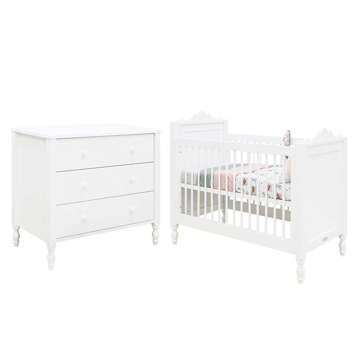 Lit Bebe 60x1 Bopita Belle Blanc Lits Lit Bebe Tendresse De Bebe