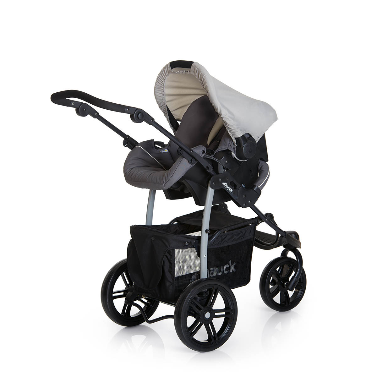 Poussette Combinee Hauck Viper Slx Trioset Smoke Grey Poussette Poussette Combinee Tendresse De Bebe