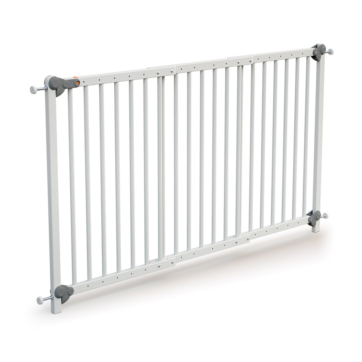 Barrière de sécurité extensible 73 - 152 cm AT4 Webaby - Blanc
