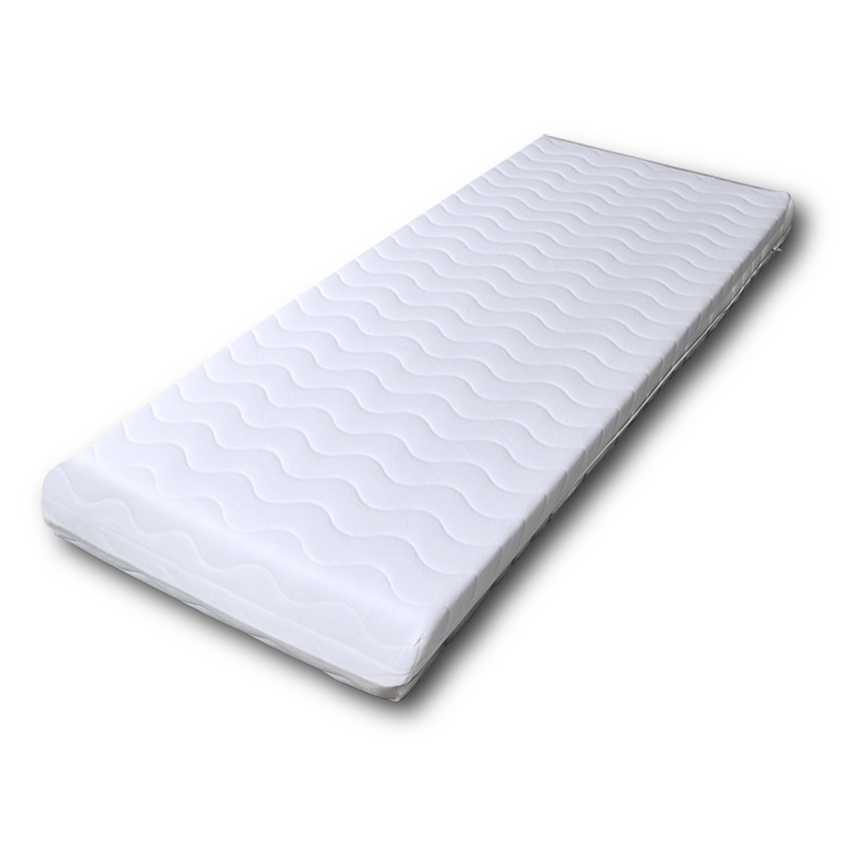 Matelas 90x190 mémoire de forme Luna - Blanc