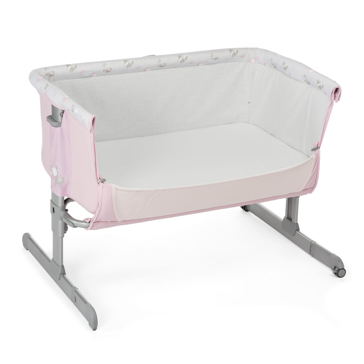 Berceau Cododo Chicco Next2Me Pop Up - Compact, Transportable, Hauteur Réglable, Avec Matelas Et Sac De Voyage