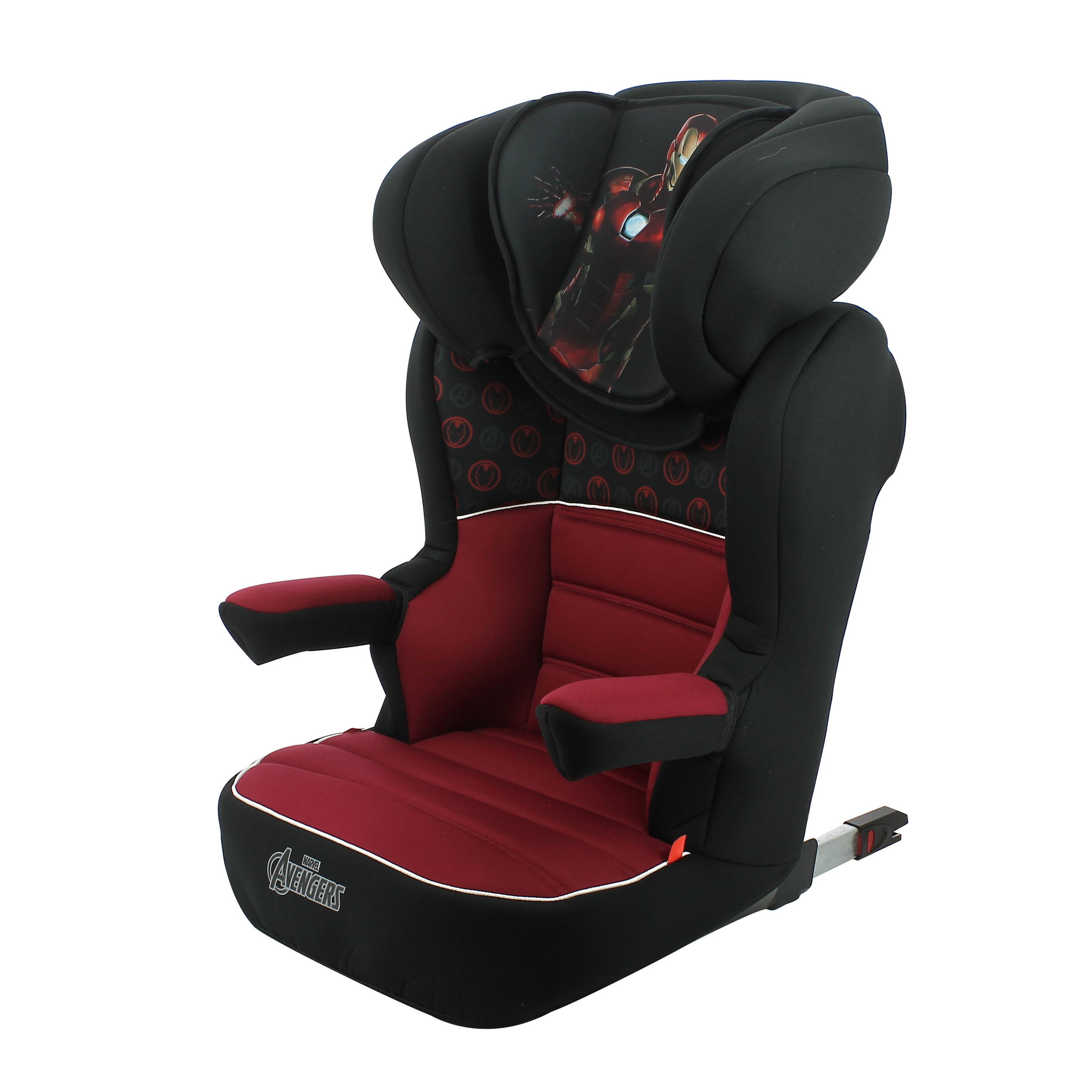 Nania Siège Auto Rehausseur Enfant Starter Easyfix avec Protection Latérale Têtière Réglable London Groupe 2/3 15-36 kg