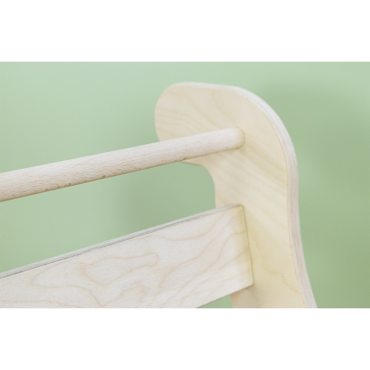 Violet - Balançoire d'équilibre en bois pour enfants, jouet d'intérieur