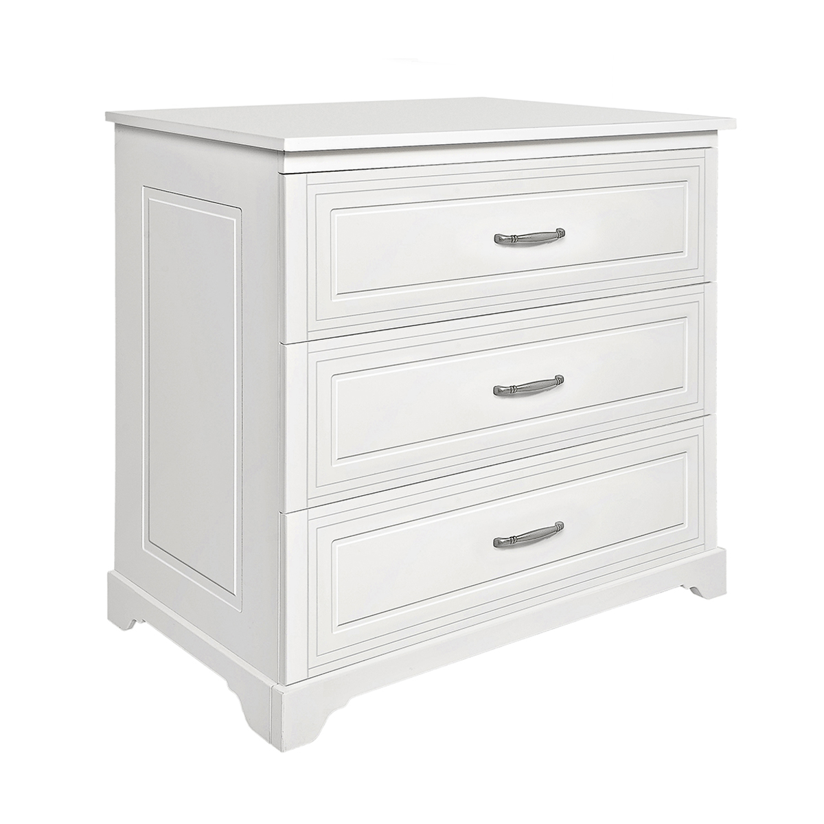 Commode 3 tiroirs Novelies Melody - Blanc