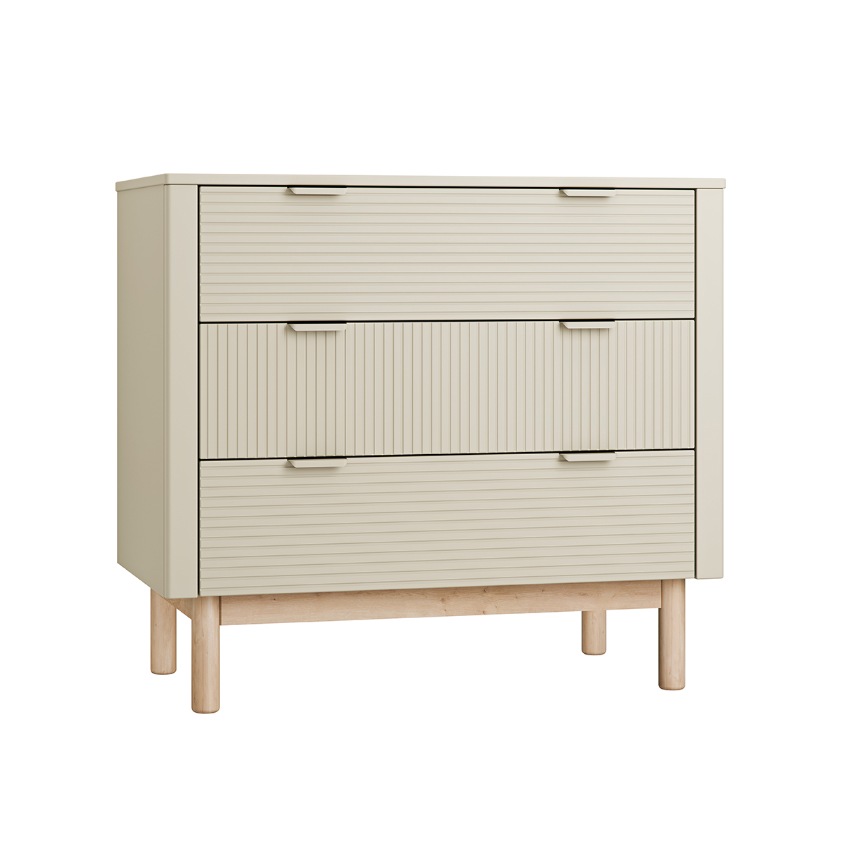 Pinio_Miloo_beige_commode_3tiroirs_1