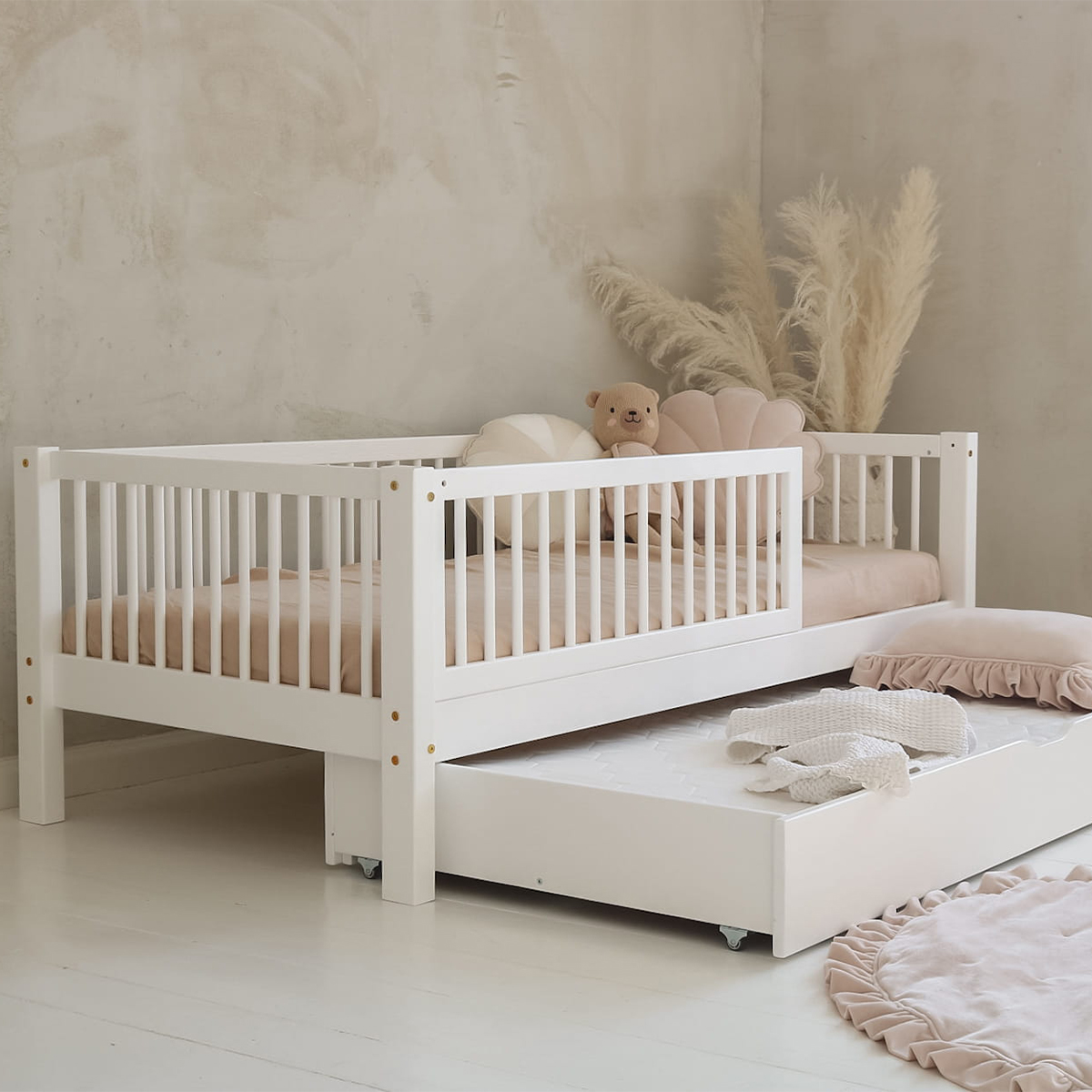 Test : Lit Enfant Naya Juskys 120x200 Cm Avec Barrière De Sécurité