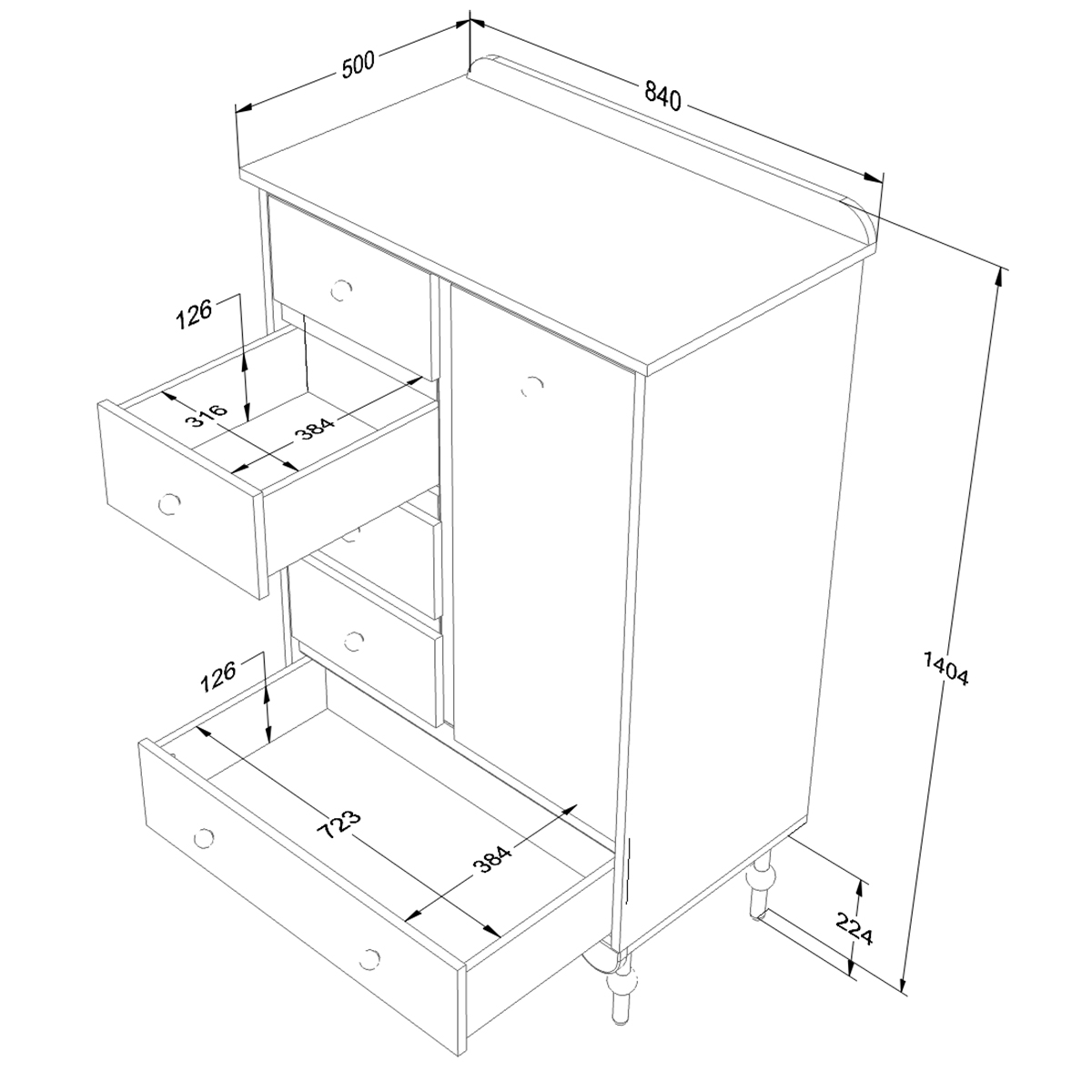 Woodluck_Babushka_commode_5tiroirs_dimensions