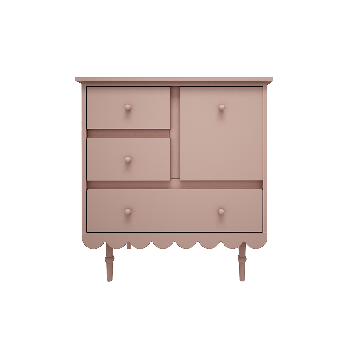 Woodluck_Babushka_rose_commode_3tiroirs_2