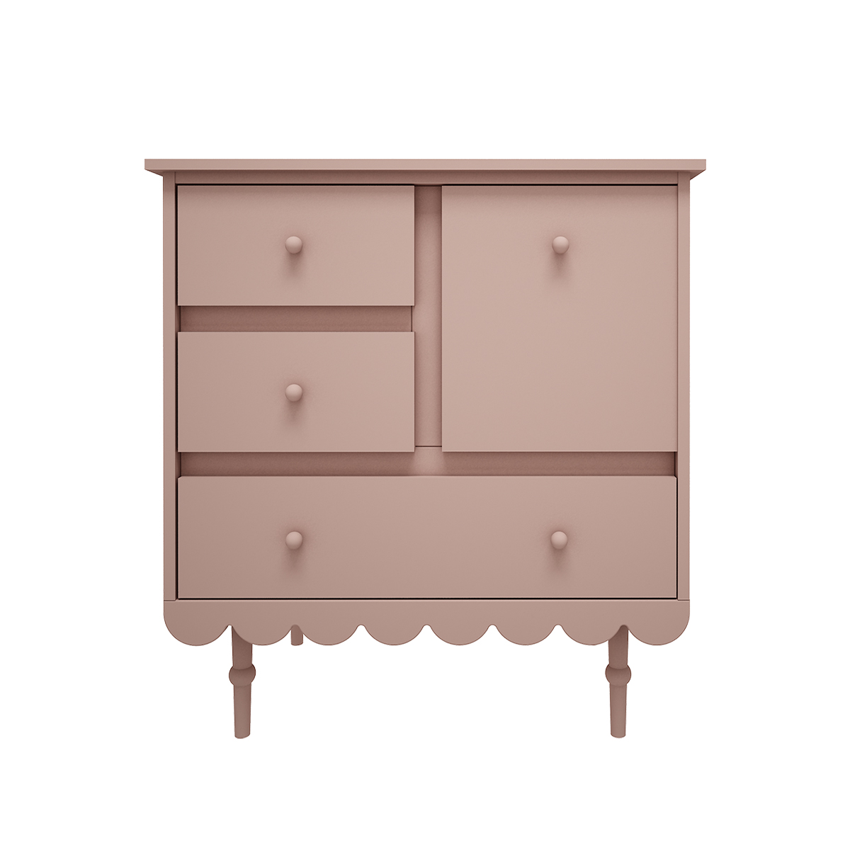 Woodluck_Babushka_rose_commode_3tiroirs_2