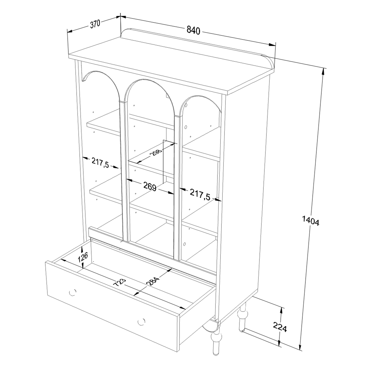 Woodluck_Babushka_bibliotheque_dimensions