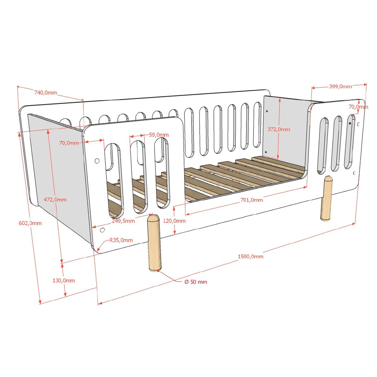 Vipack_Smile_lit_banquette_70x140_dimensions