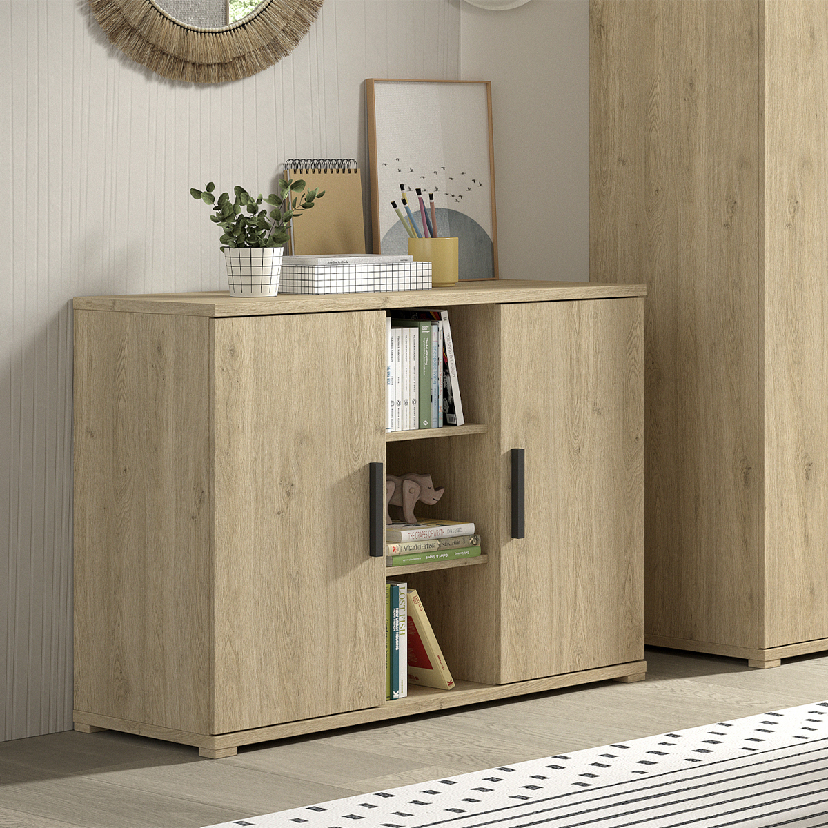 Vipack_Sam_commode_2portes_2