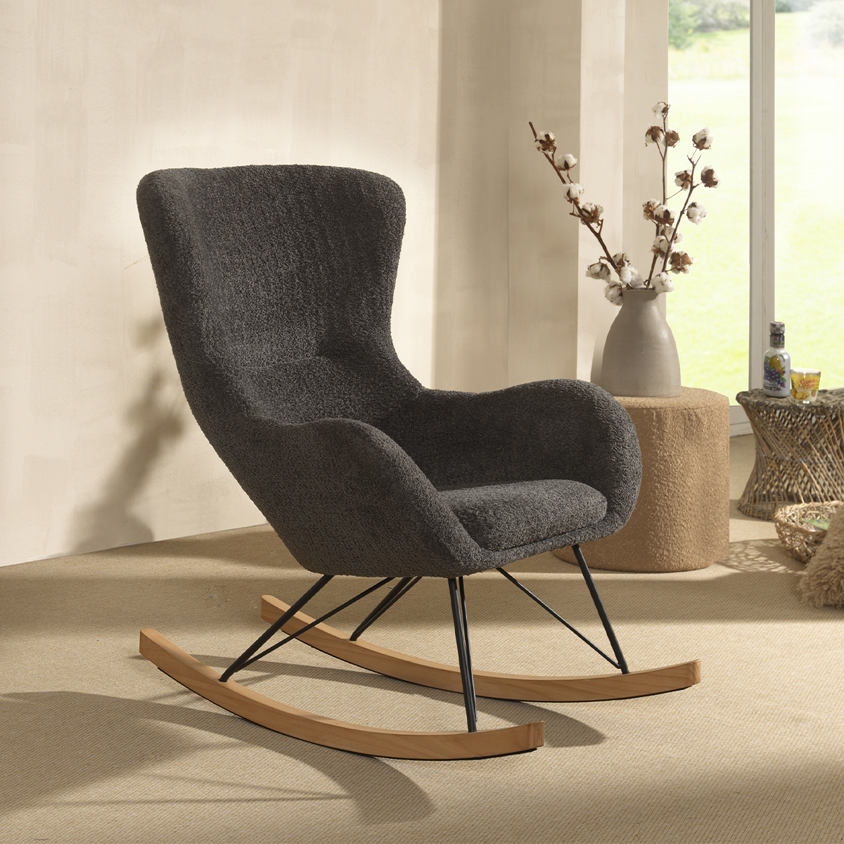 Vipack_Rocky_gris_chaise_bascule_3