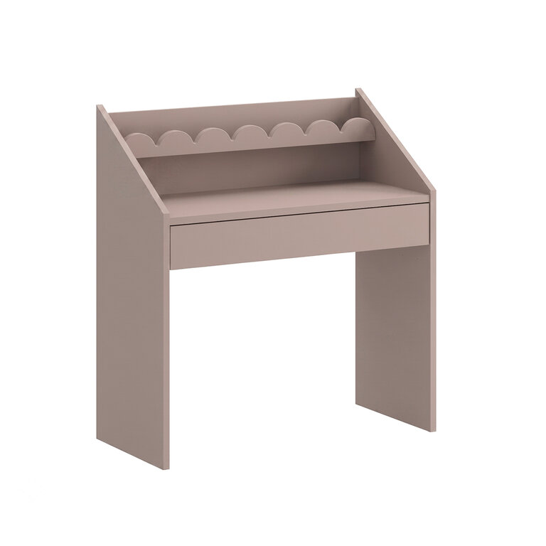 Bureau 1 tiroir Bellamy Book Nook - Rose