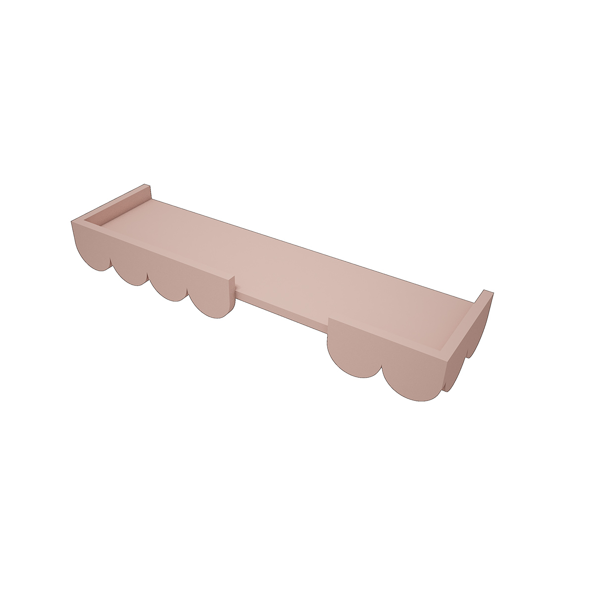 Etagère murale Wood Luck Babushka - Rose